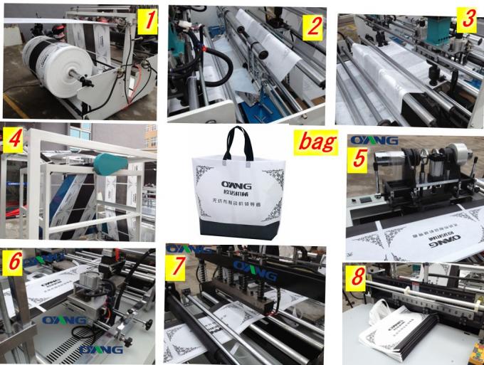 bolsos no tejidos de alta calidad automáticos del chaleco que hacen la máquina