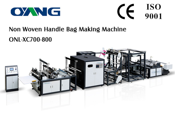 Máquina no tejida de la fabricación del bolso de la certificación del CE con la manija
