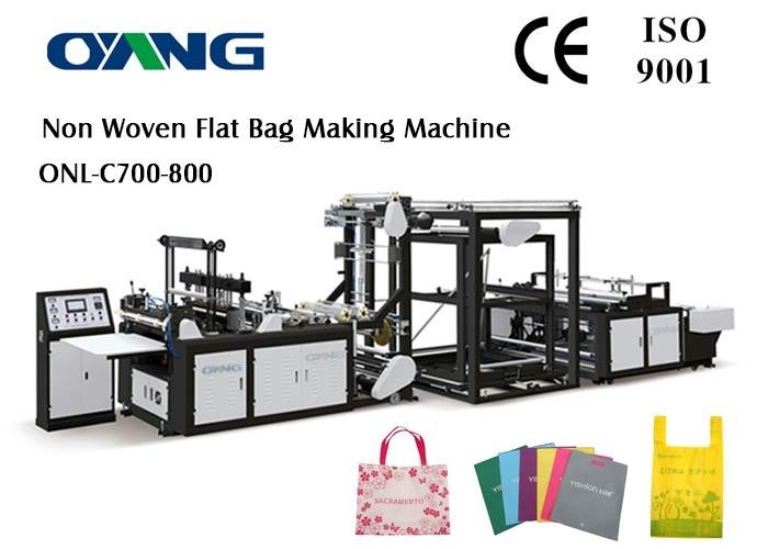 bolso de compras de alta velocidad 13kw que hace la máquina no tejida de la fabricación del bolso de la máquina