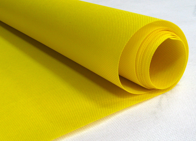 Material no tejido no tejido estándar del polipropileno del amarillo de la tela de Oeko - de Tex Spunbond