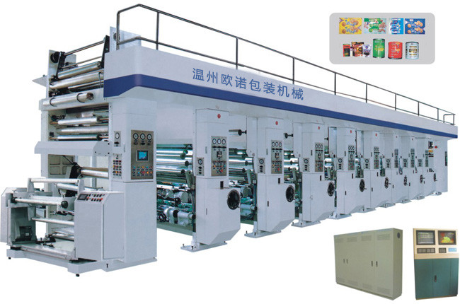 Maquinaria de impresión de alta velocidad del fotograbado de Digitaces multicolora para el papel/BOPP