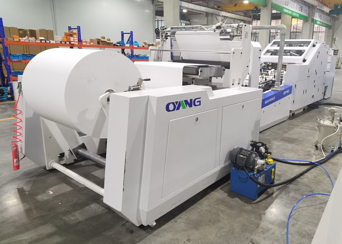 máquina de 510m m 200pcs/Min Integrated Paper Bag Making